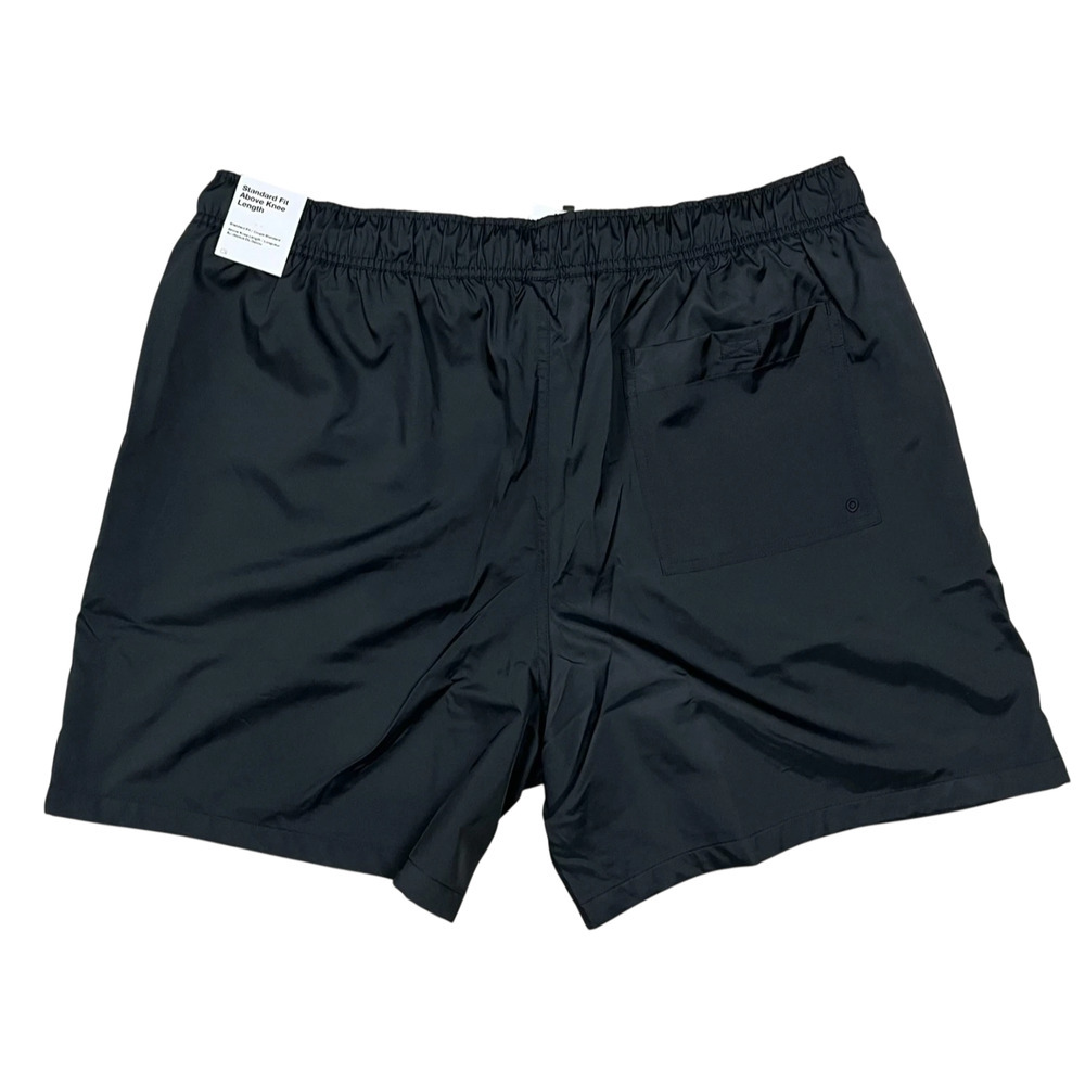 Nike Club Woven Flow Shorts Mens X-Large Black Mesh Lined Drawstring New - Picture 4 of 11